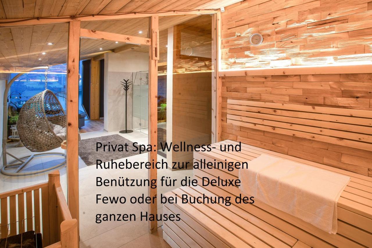 "Chalet Bergzeit" Ferienhaus Mit Sauna & Wellness Fuegenberg Buitenkant foto