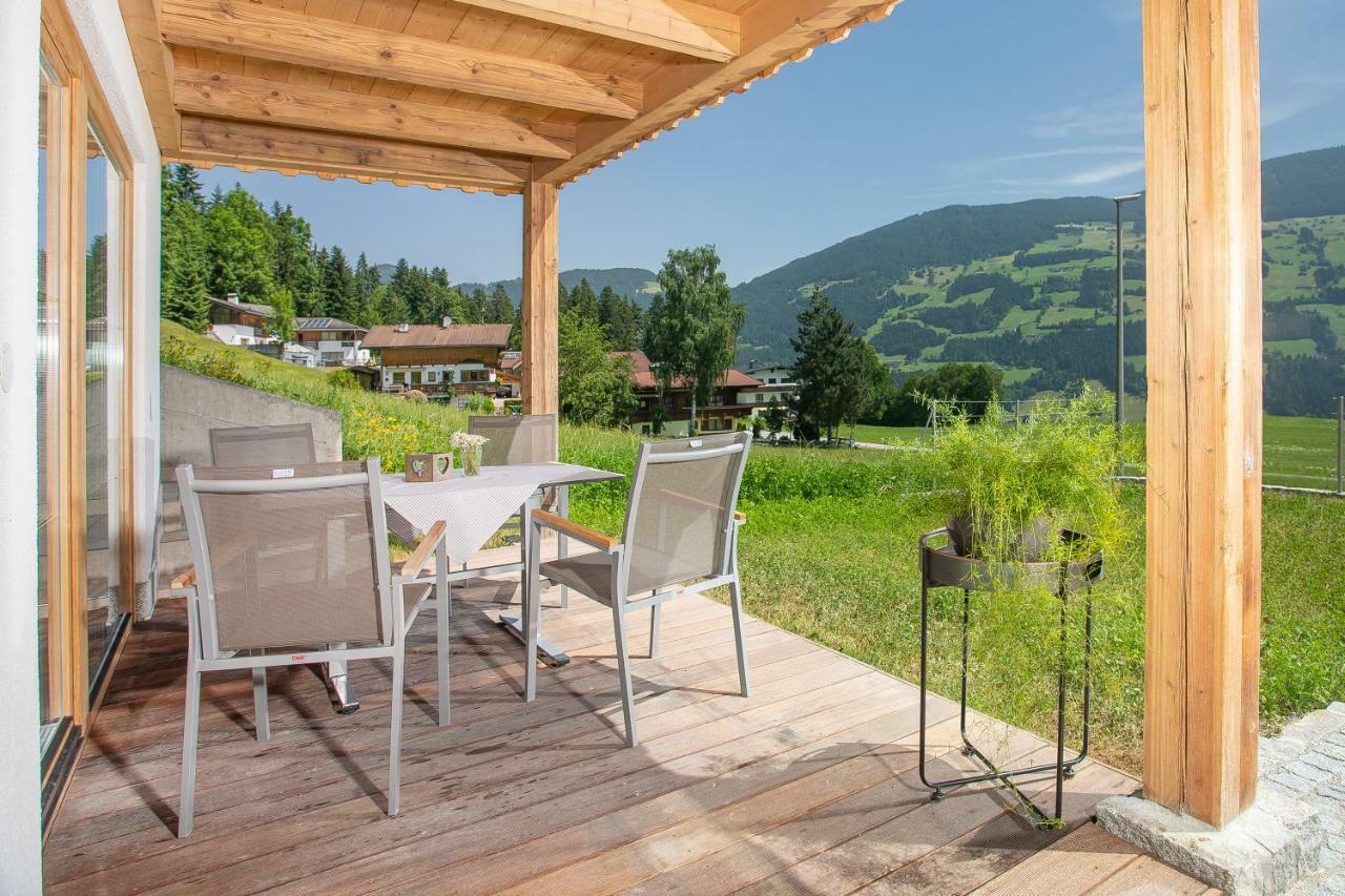 "Chalet Bergzeit" Ferienhaus Mit Sauna & Wellness Fuegenberg Buitenkant foto