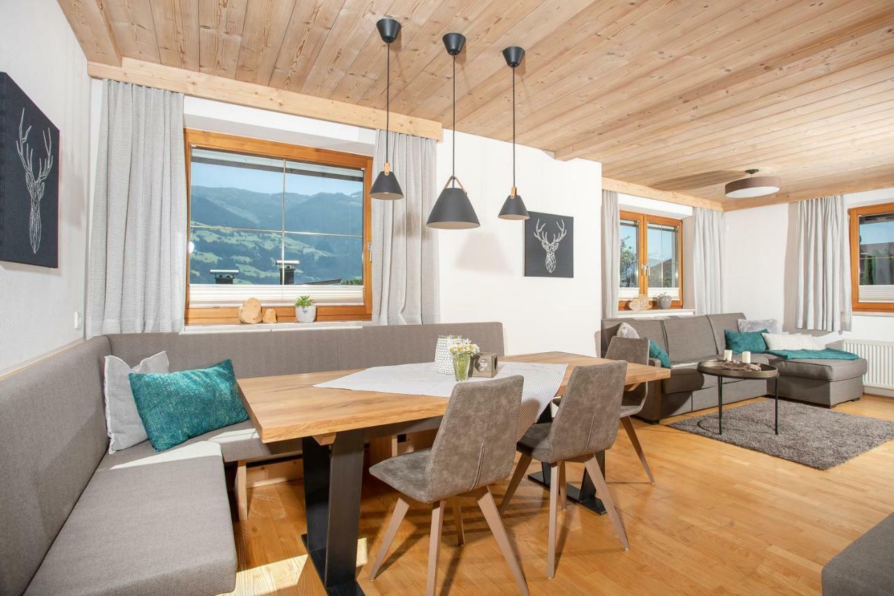 "Chalet Bergzeit" Ferienhaus Mit Sauna & Wellness Fuegenberg Buitenkant foto