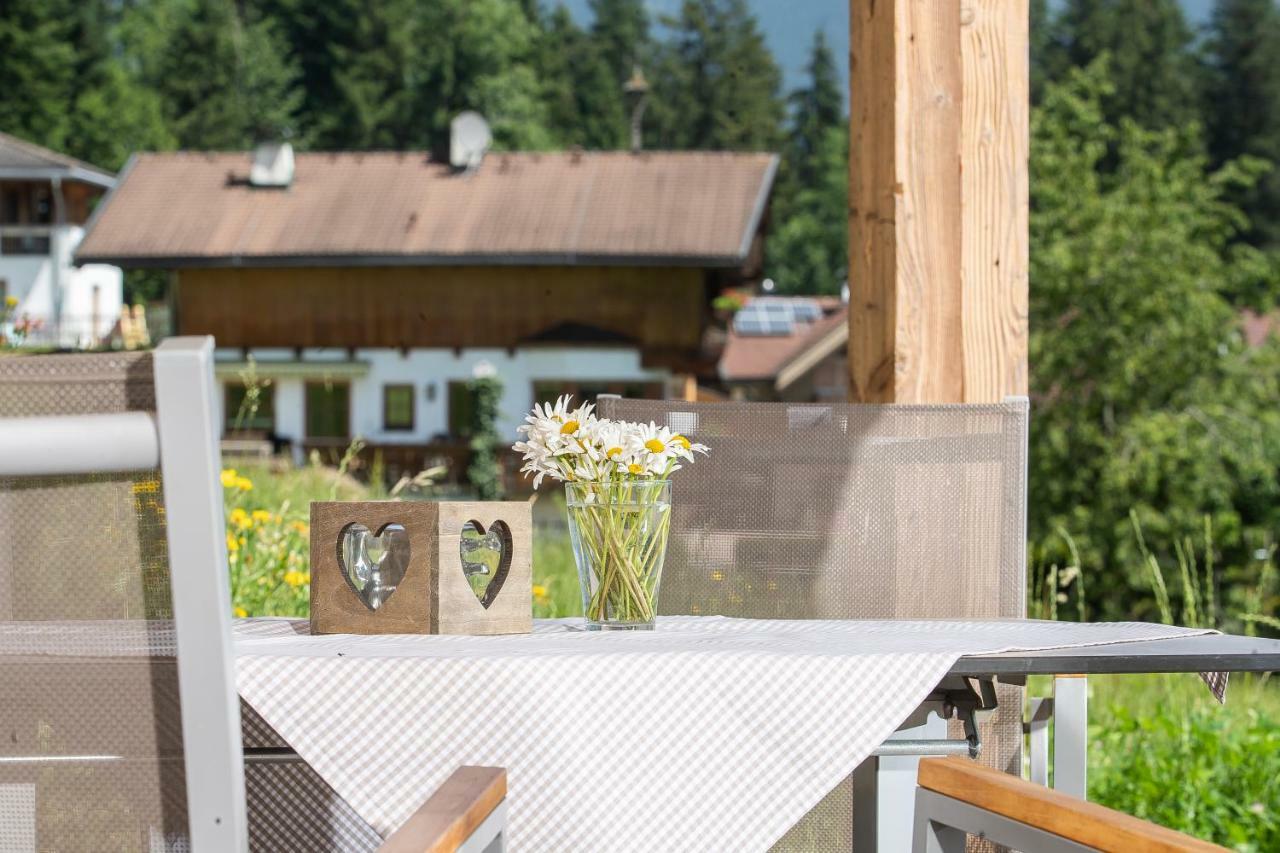 "Chalet Bergzeit" Ferienhaus Mit Sauna & Wellness Villa Fuegenberg Buitenkant foto